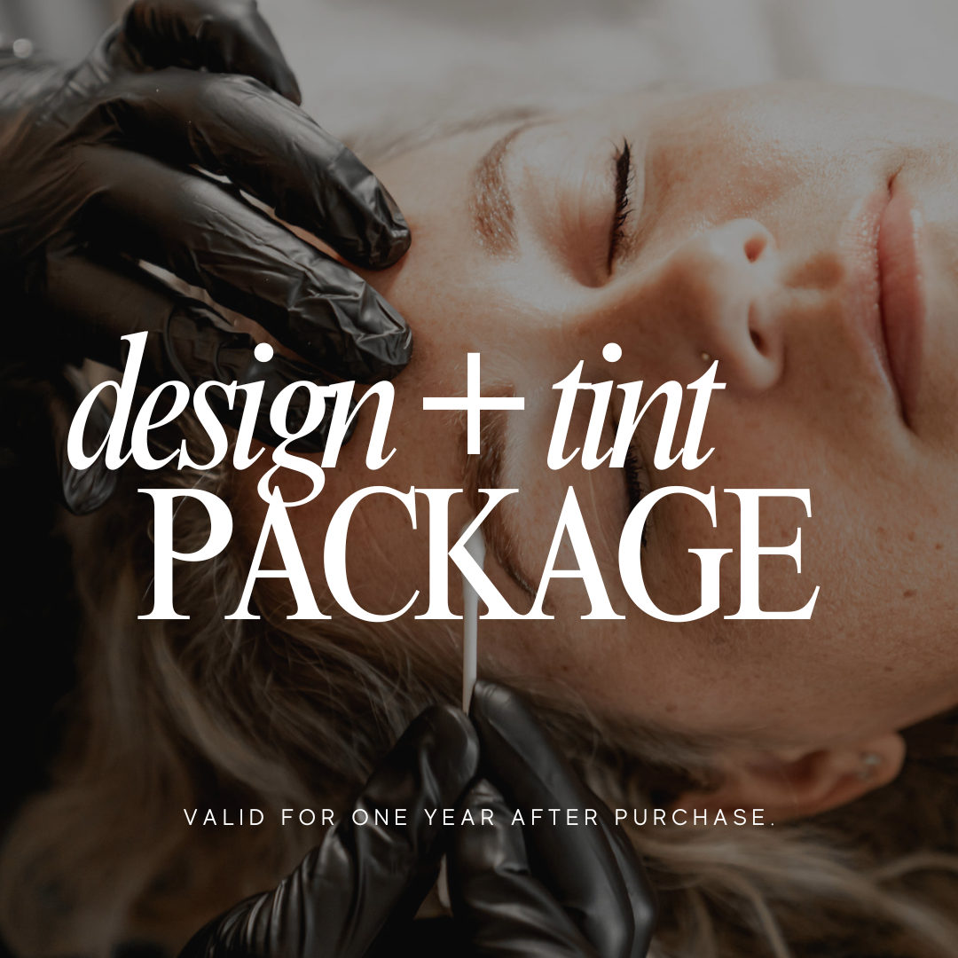 Brow Design + Tint Package