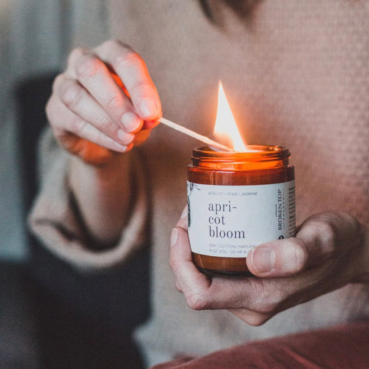 Apricot Bloom Candle