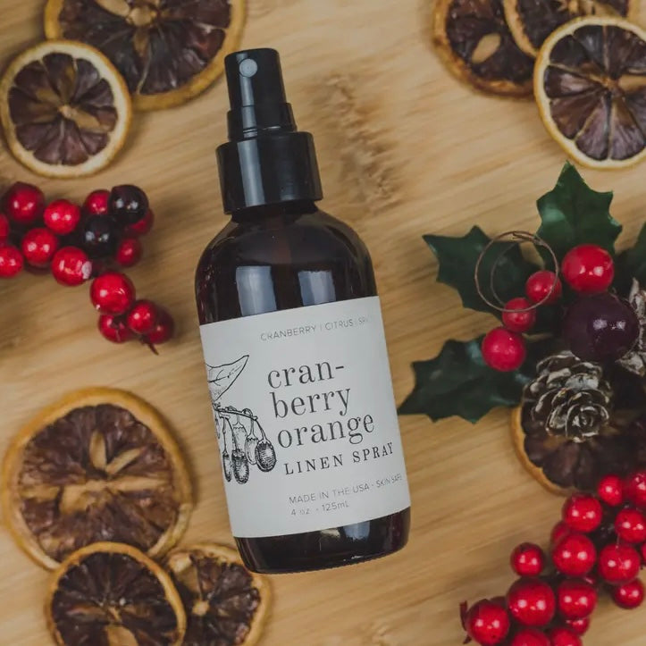 Cranberry Orange Linen Spray