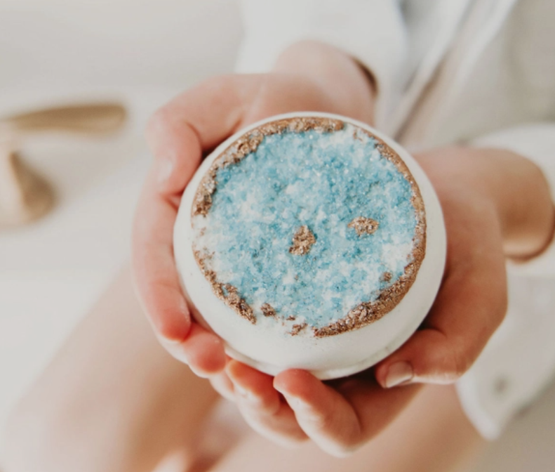 Bath Bomb: Turquoise Geode