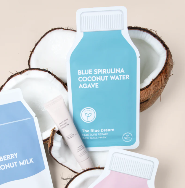 The Blue Dream Raw Juice Sheet Mask