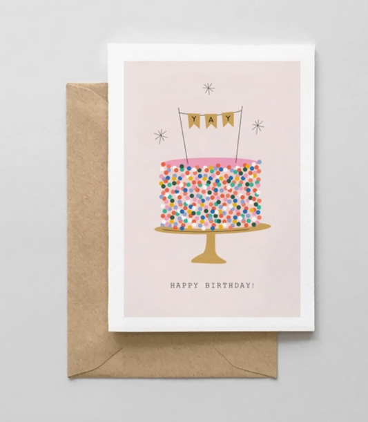 Greeting Card: Happy Birthday Sprinkles