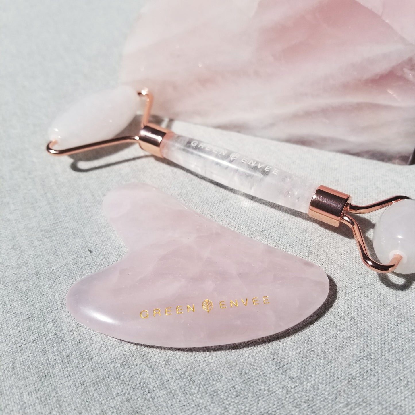 Rose Quartz Gua Sha